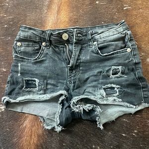 7 for All Mankind girls denim shorts
